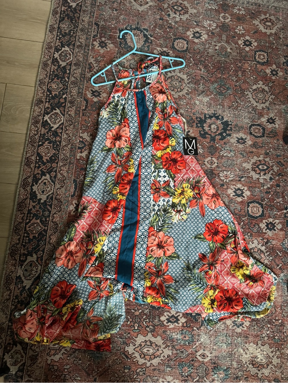 Floral Handkerchief Dress